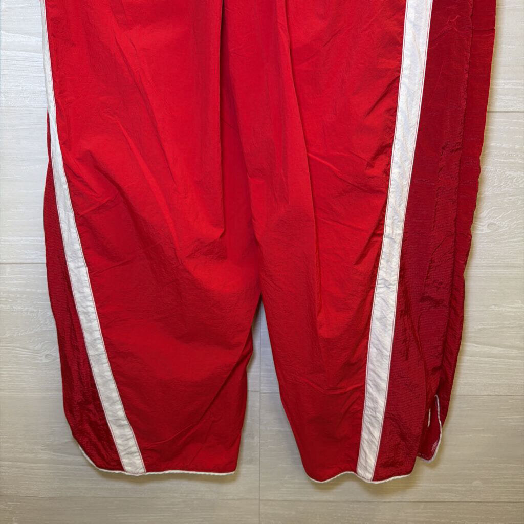 FP Movement Red Contrast Stripe Track Pants Small
