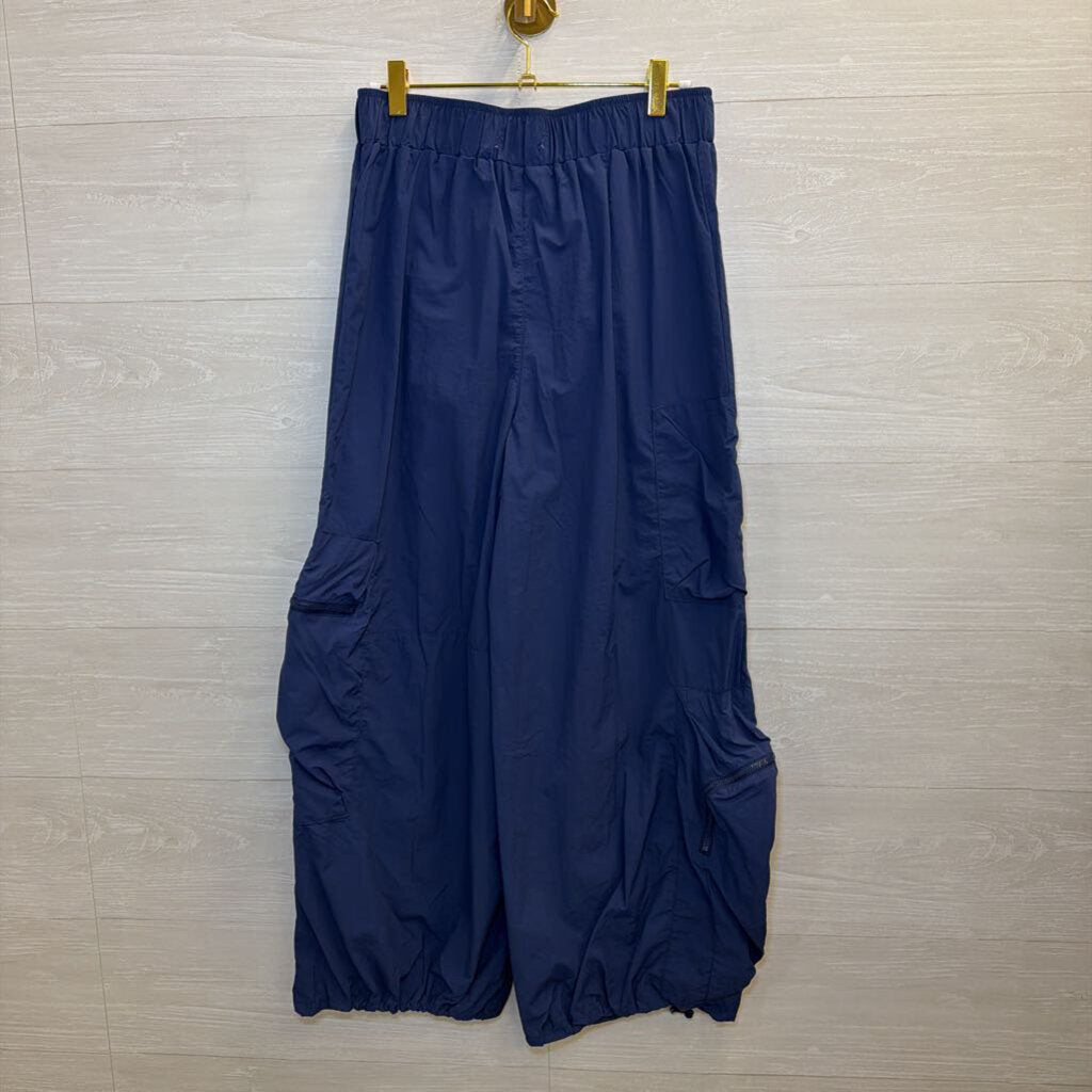 Urban Outfitters Slate Blue Zip Detail Cargo Pants 2