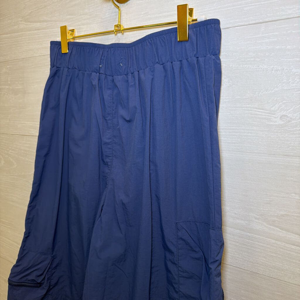 Urban Outfitters Slate Blue Zip Detail Cargo Pants 2
