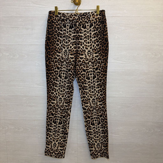 Veronica Beard Leopard Print Tailored Pants 4