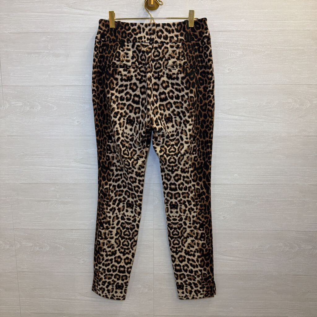 Veronica Beard Leopard Print Tailored Pants 4