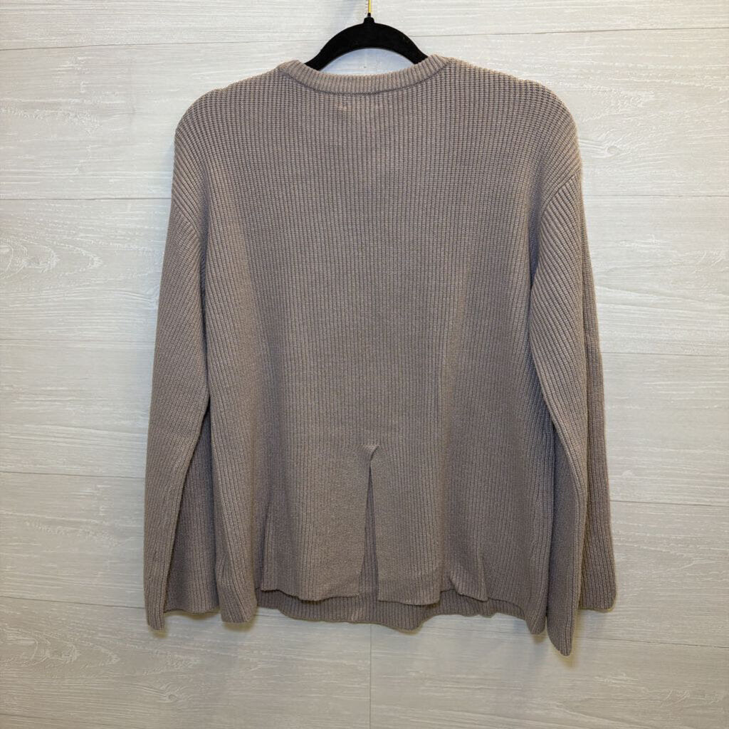 The Drop Grey Sweater Set with Shorts Small