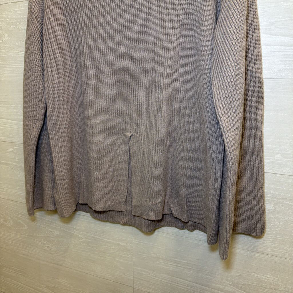 The Drop Grey Sweater Set with Shorts Small