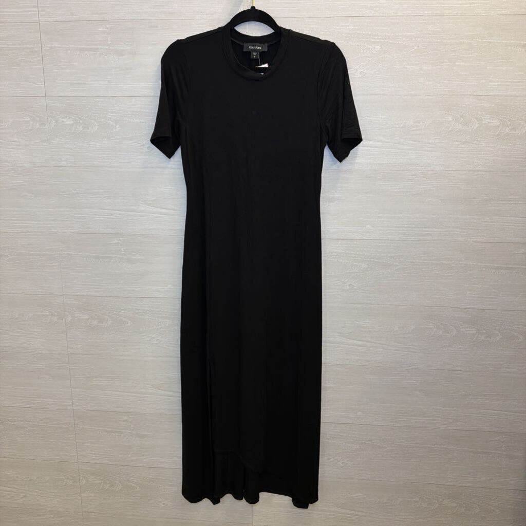 Karen Kane Black Midi Shirt Dress Small