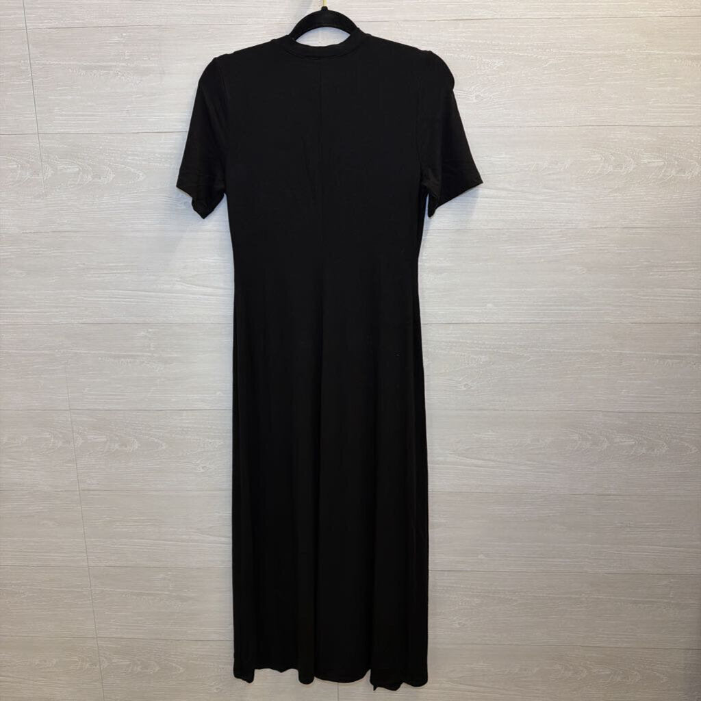 Karen Kane Black Midi Shirt Dress Small