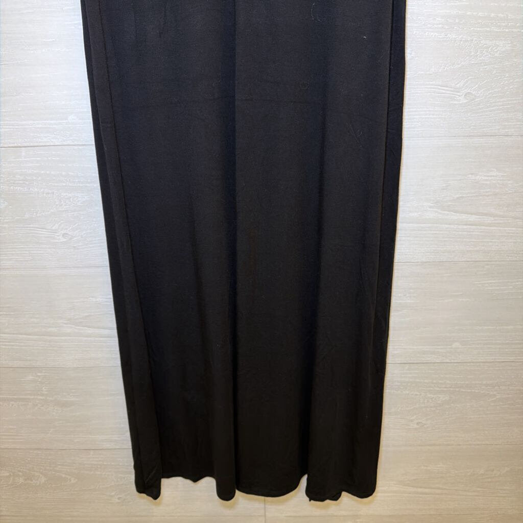 Karen Kane Black Midi Shirt Dress Small