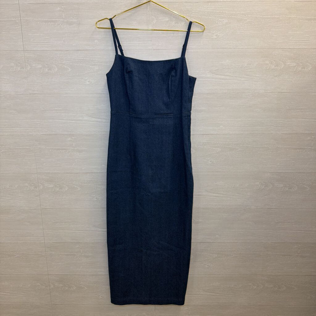 Jason Wu Denim Stretch Midi Dress Small