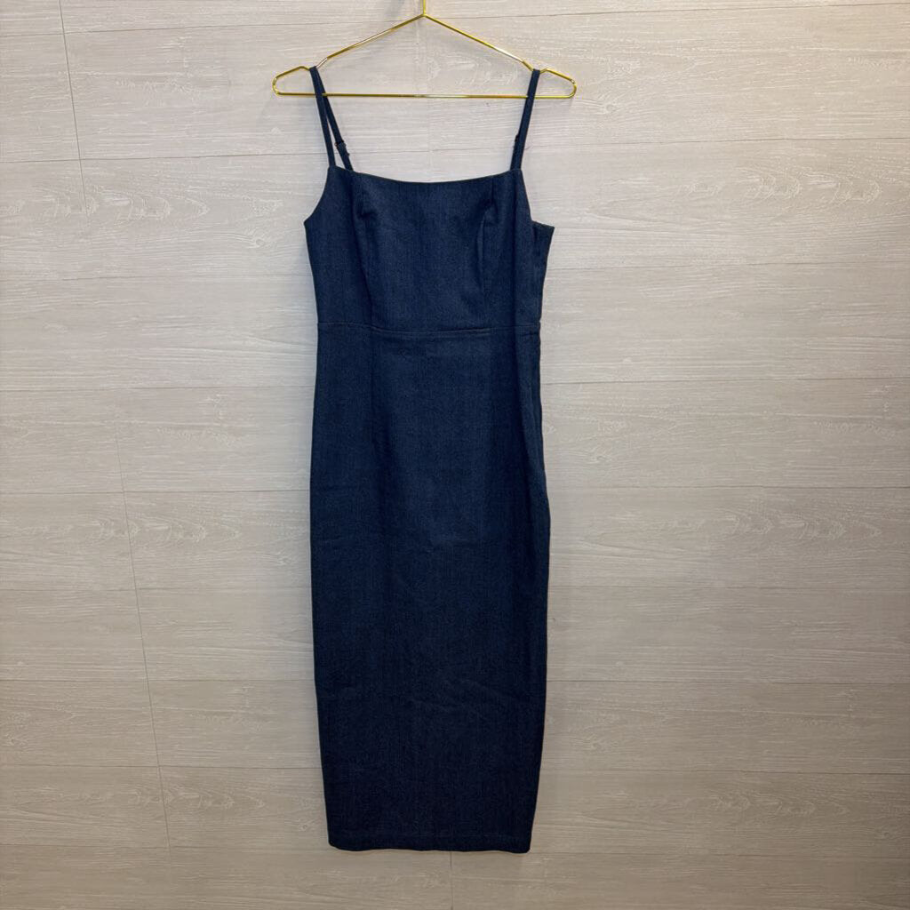 Jason Wu Denim Stretch Midi Dress Small