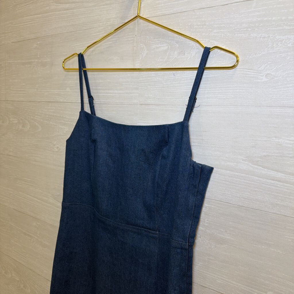 Jason Wu Denim Stretch Midi Dress Small