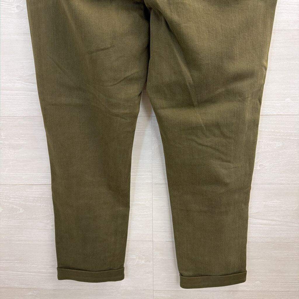 Judy Blue Olive Green Straight Pants NWT 13/31