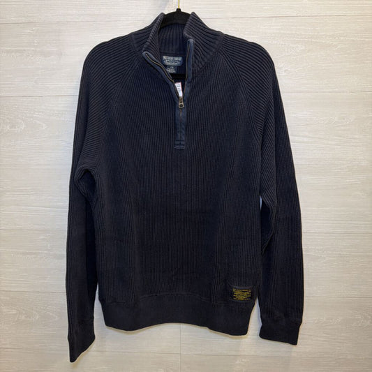Polo Jeans Navy Quarter Zip Large