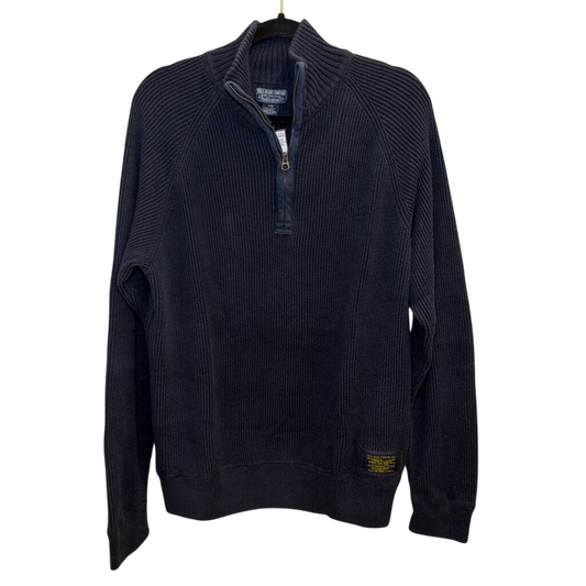 Polo Jeans Navy Quarter Zip Large