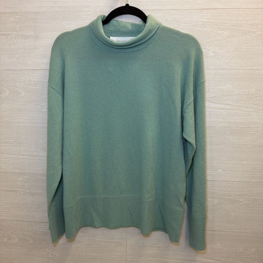 Equipment Mint Green Mock Neck Sweater Small