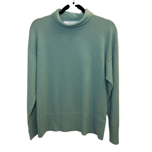 Equipment Mint Green Mock Neck Sweater Small