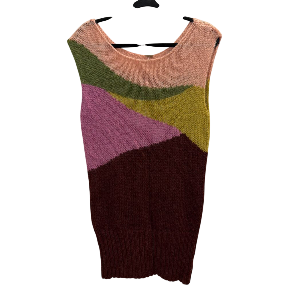 Free People Multicolor Sweater Tunic Extra Small