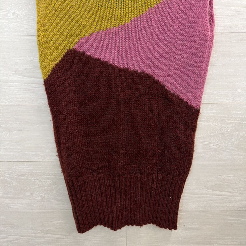 Free People Multicolor Sweater Tunic Extra Small