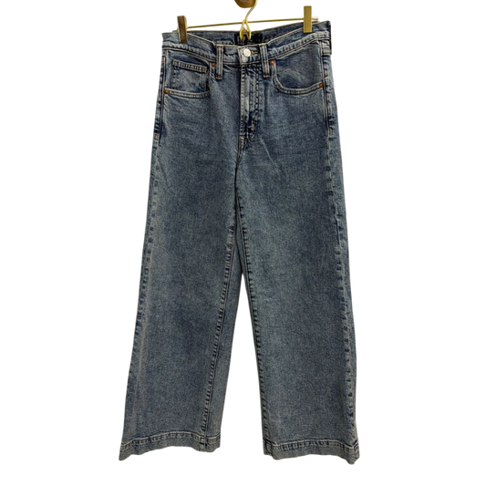 Gap Acid Wash High Rise Wide-Leg Crop 26
