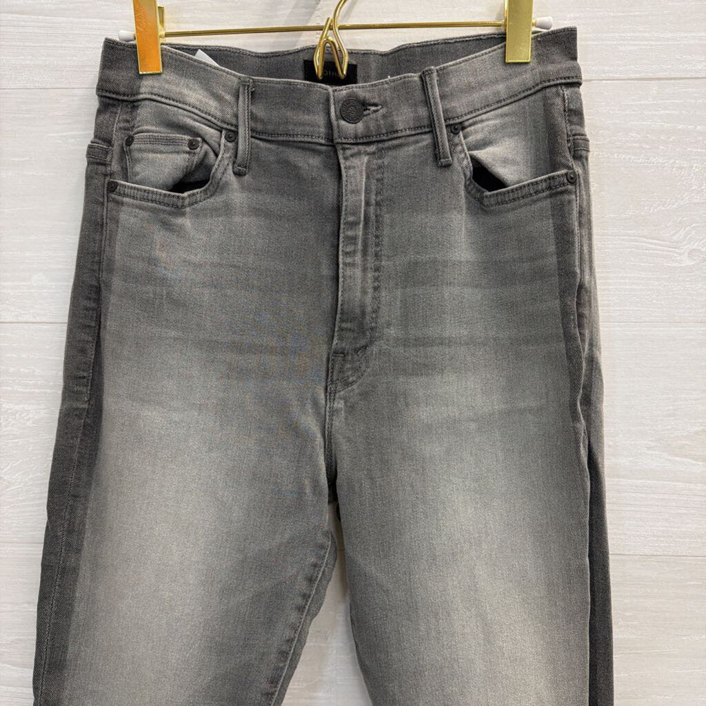 Mother Grey Skinny Jeans 27