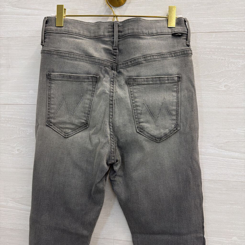 Mother Grey Skinny Jeans 27