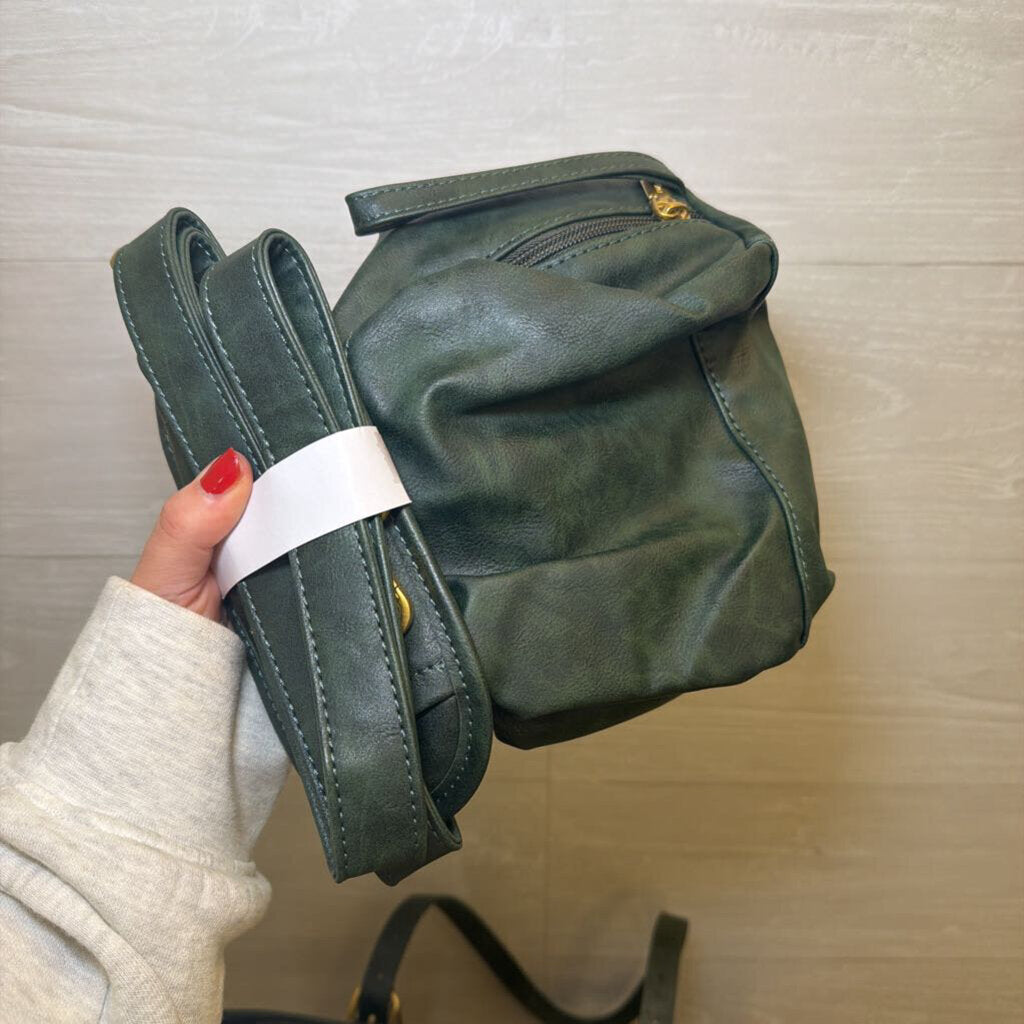 Lovevook Forest Green Embroidered Laptop Tote