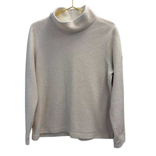 LL Bean Sherpa Mockneck Pullover Large