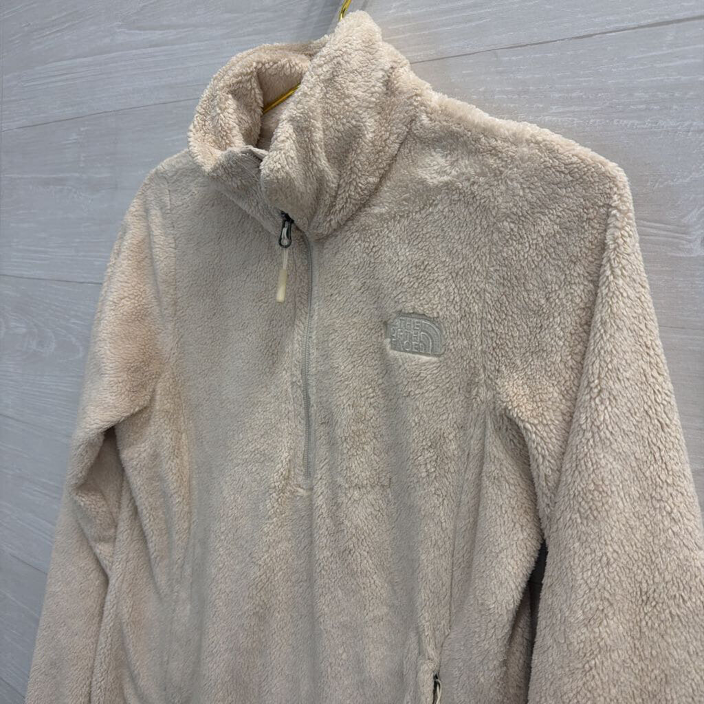 The North Face Ivory Quarter Zip Small