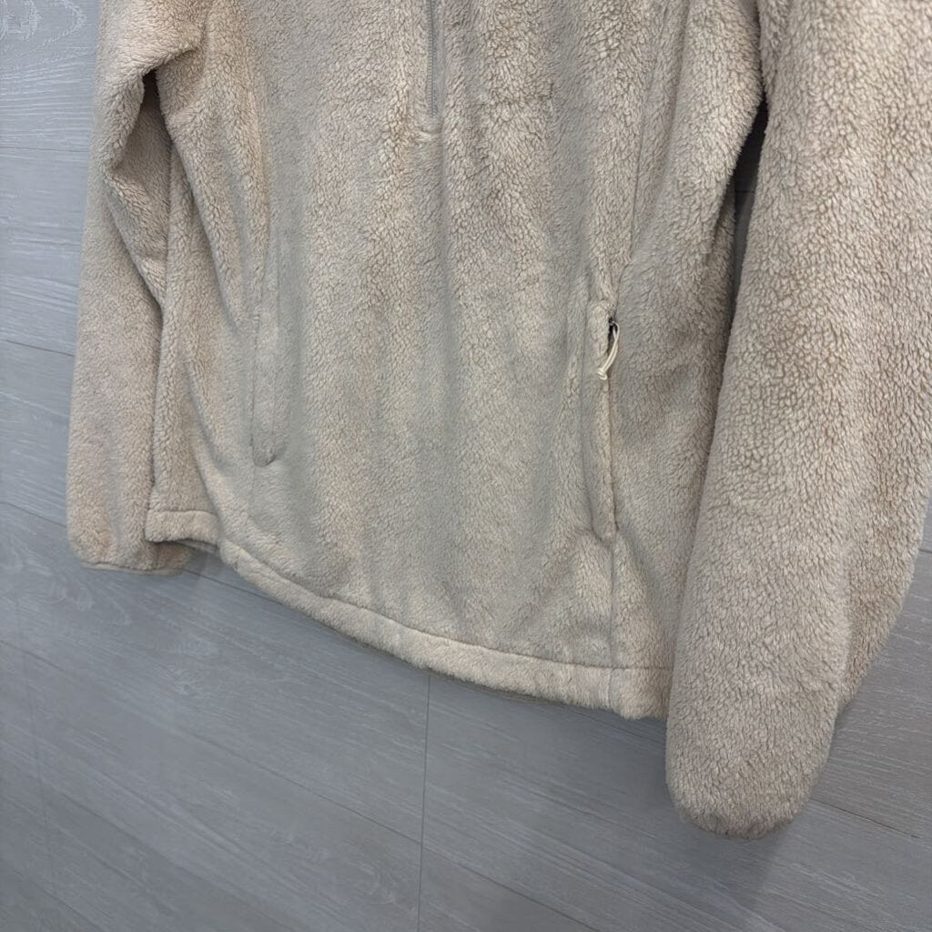 The North Face Ivory Quarter Zip Small