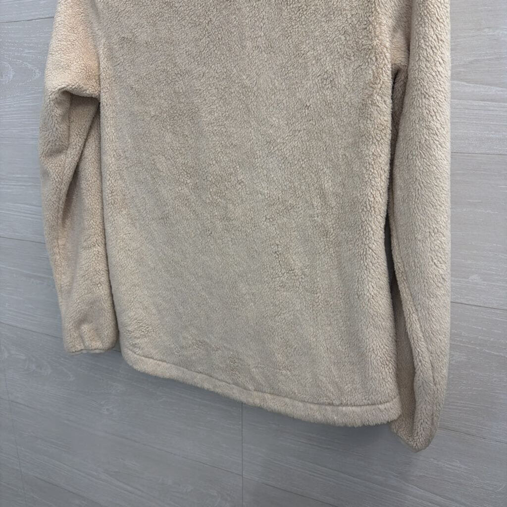 The North Face Ivory Quarter Zip Small