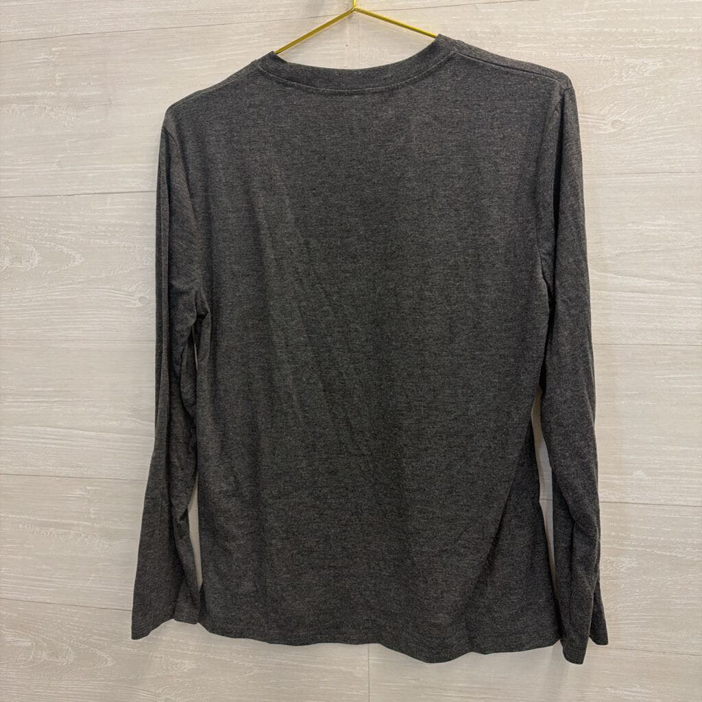 Magical Long Sleeve Charcoal Tee Small