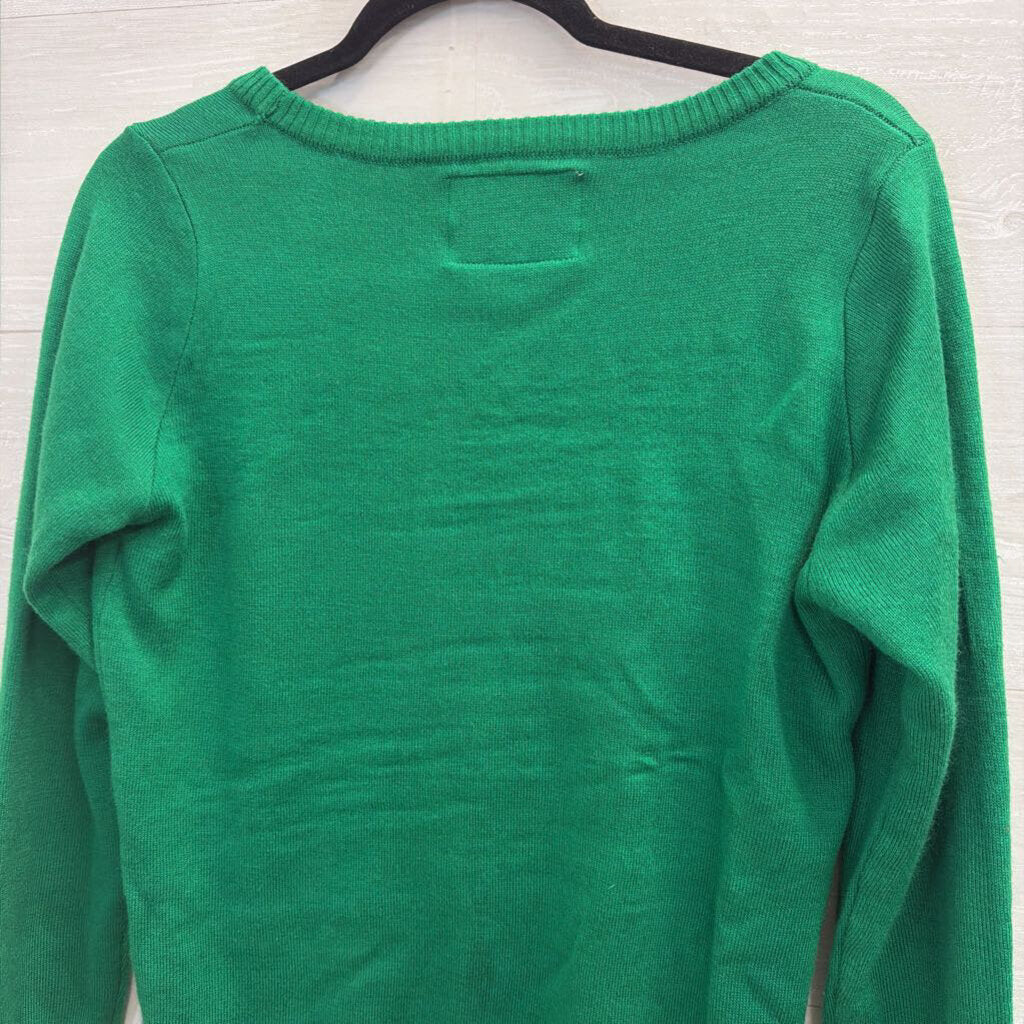 Tipsy Elves Ginger Bread Sequin Sweater Small