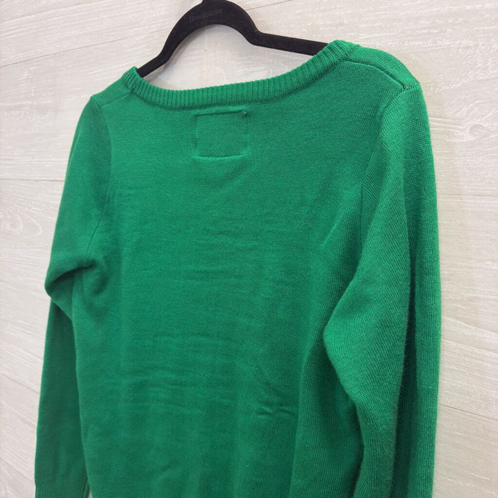 Tipsy Elves Ginger Bread Sequin Sweater Small