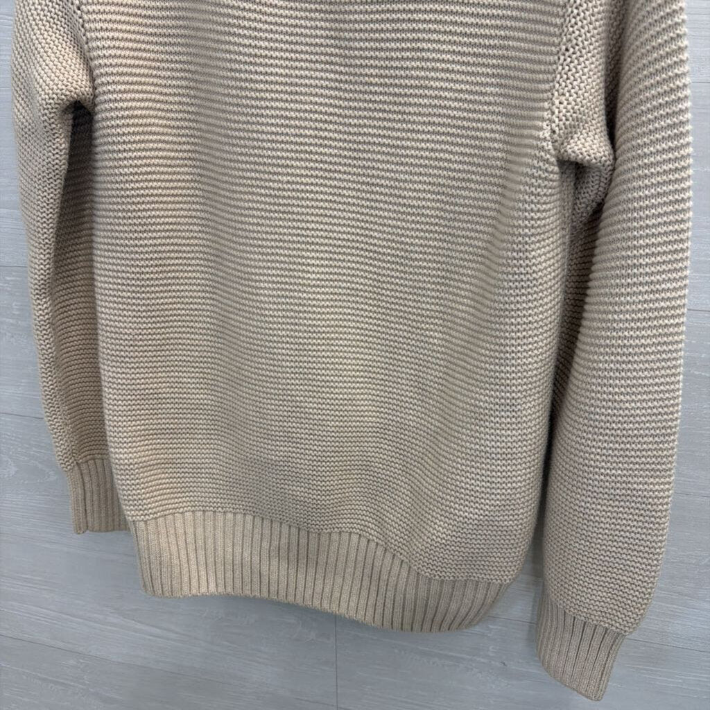 Filson Beige 100% Knit Sweater Large