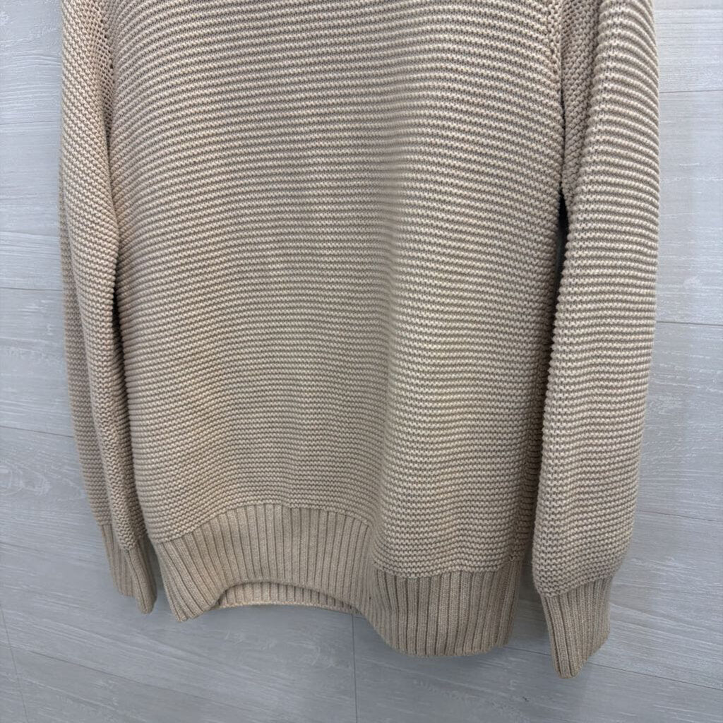 Filson Beige 100% Knit Sweater Large