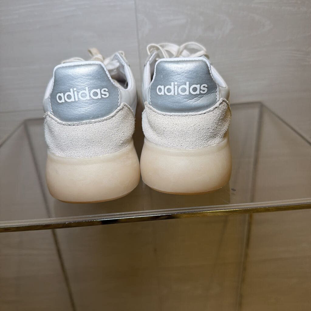 Adidas white/Silver Retro Sneaker 7.0