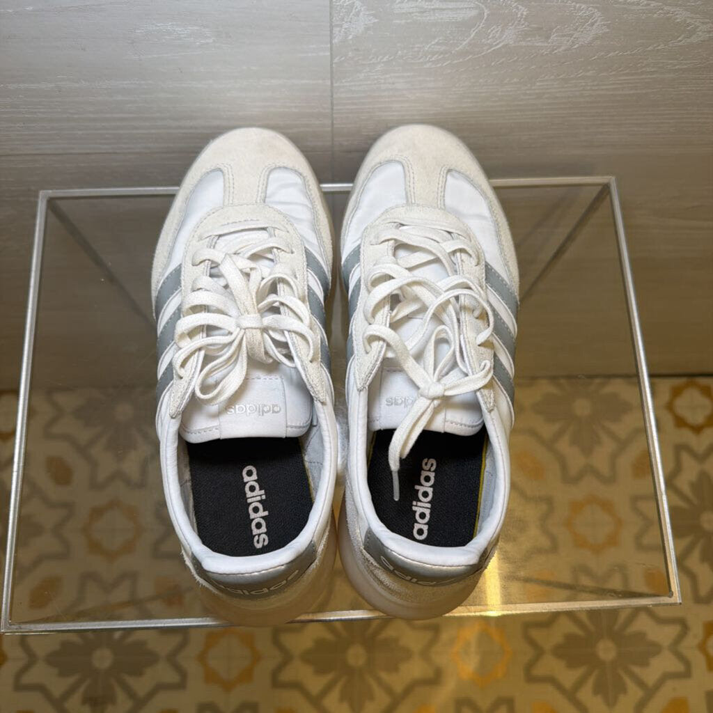 Adidas white/Silver Retro Sneaker 7.0