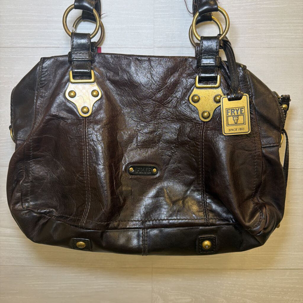 Frye Espresso Leather Satchel