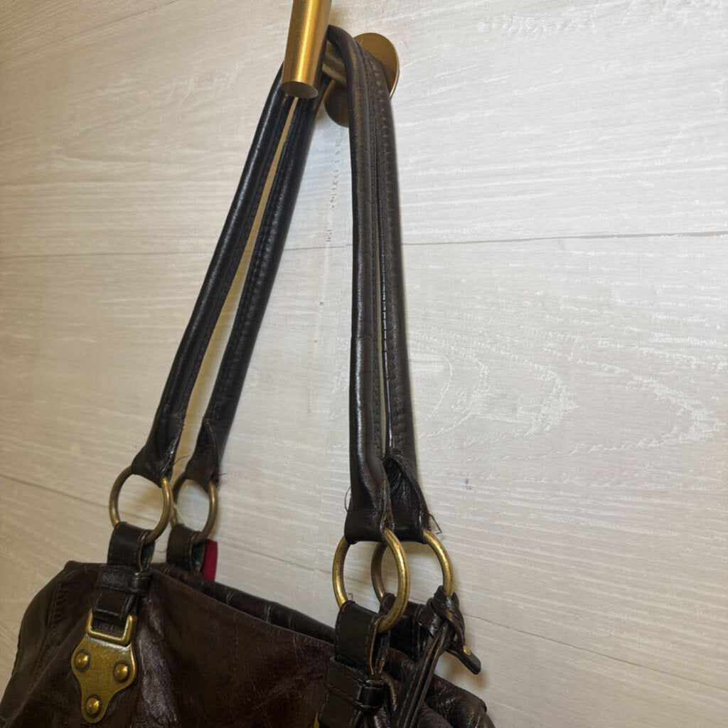 Frye Espresso Leather Satchel