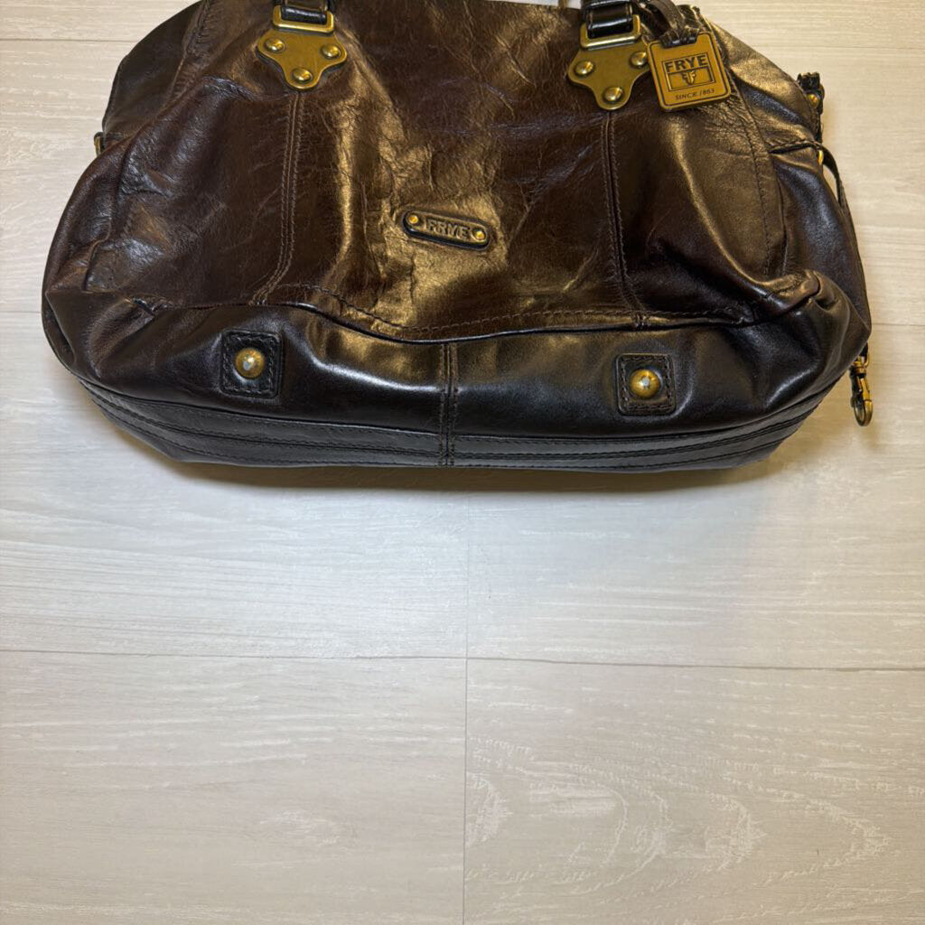 Frye Espresso Leather Satchel