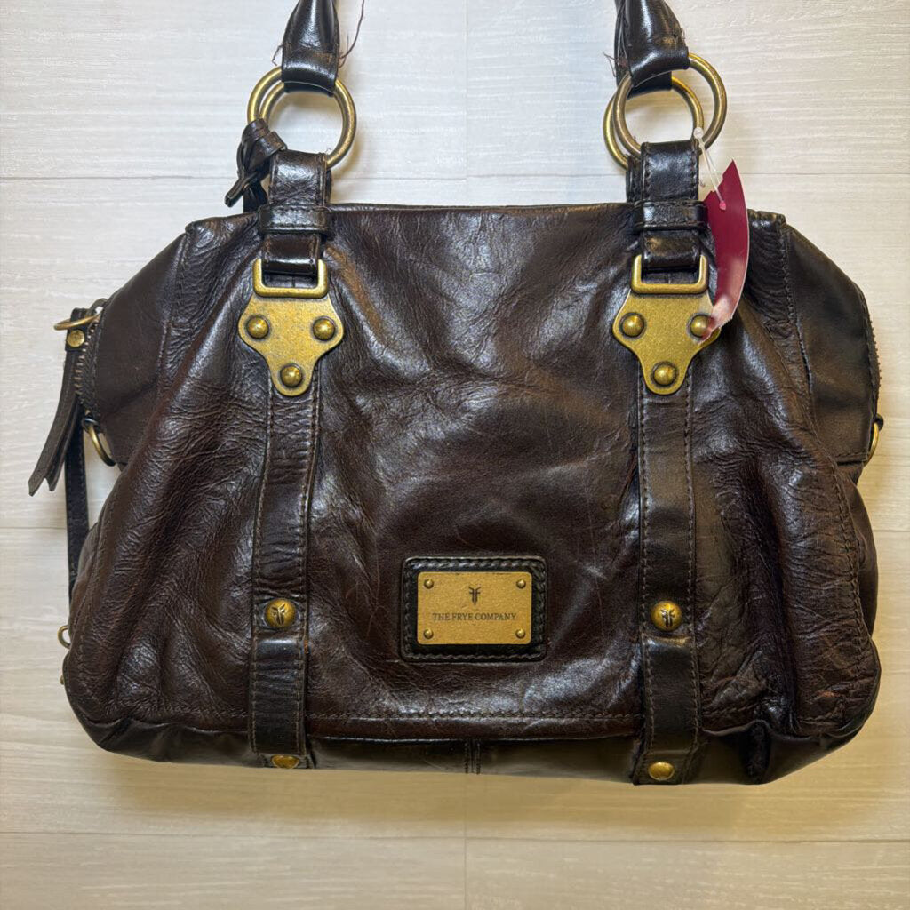 Frye Espresso Leather Satchel