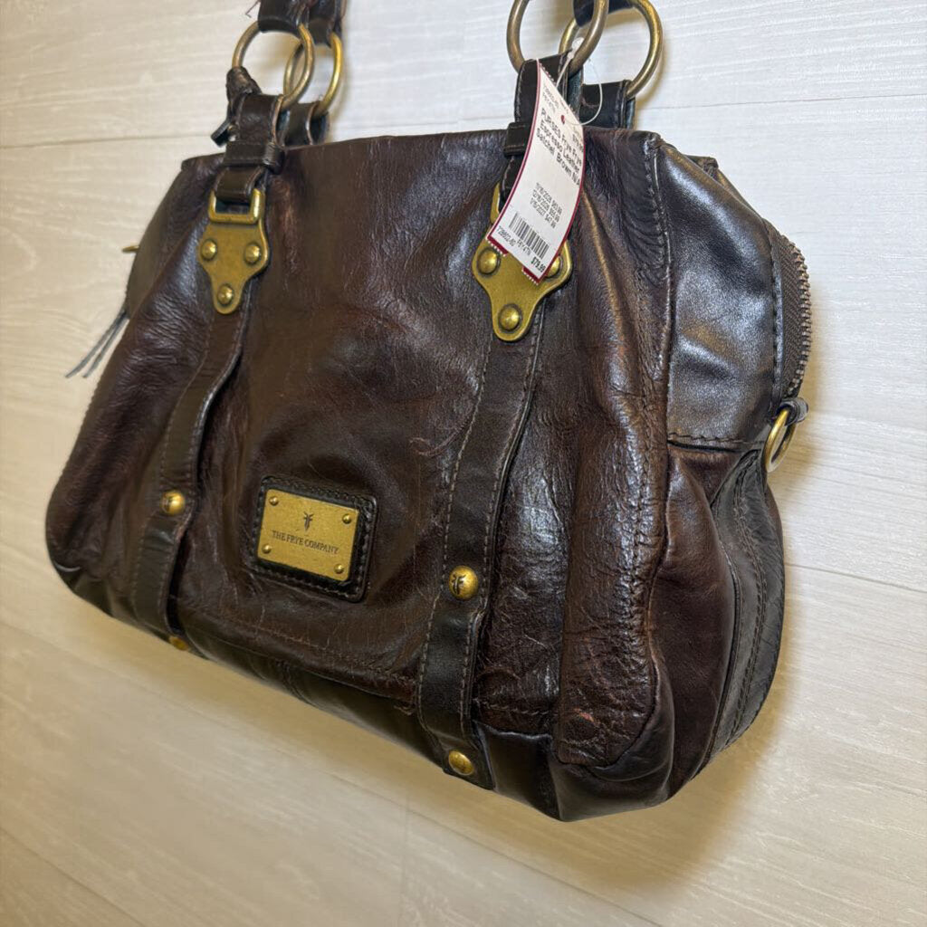 Frye Espresso Leather Satchel