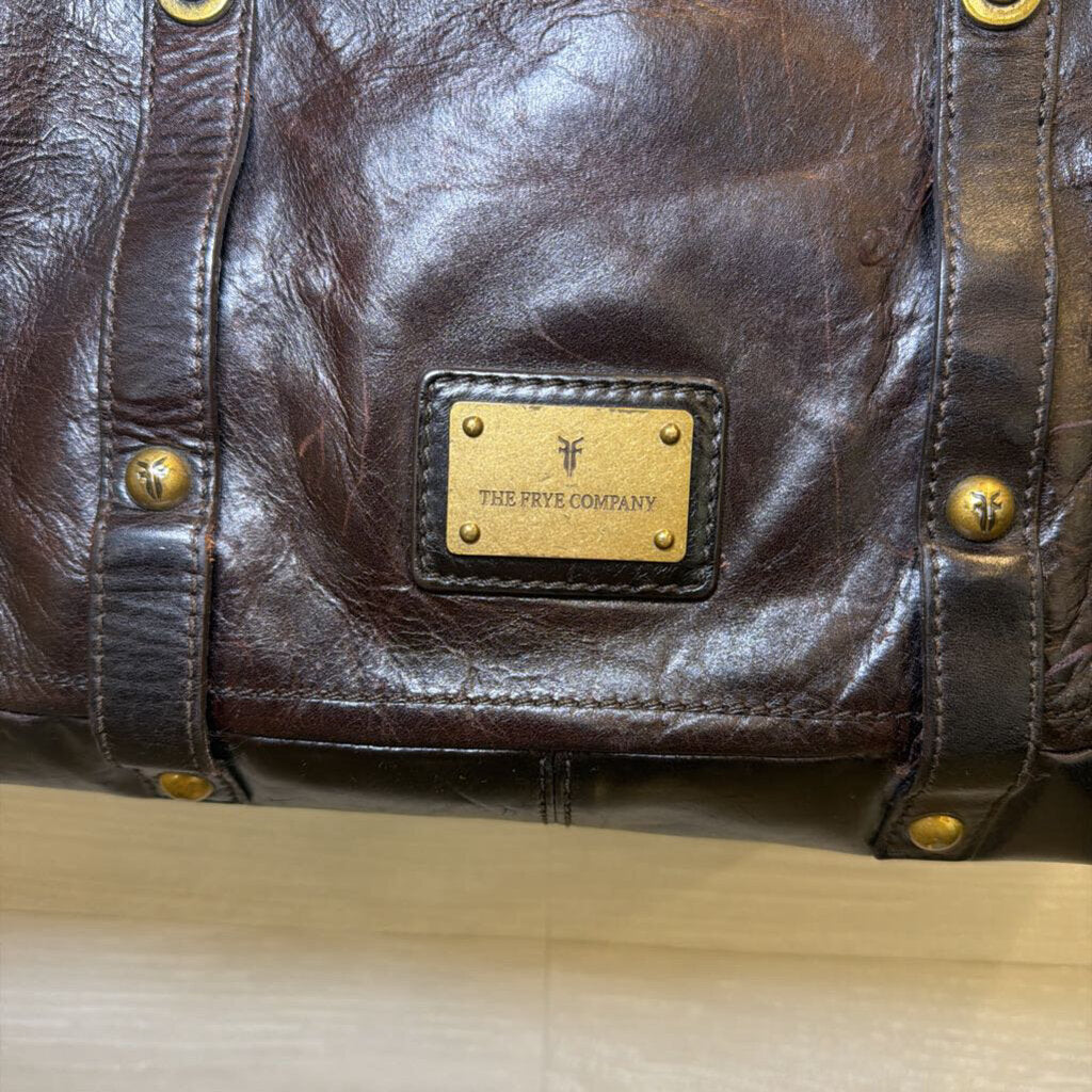 Frye Espresso Leather Satchel