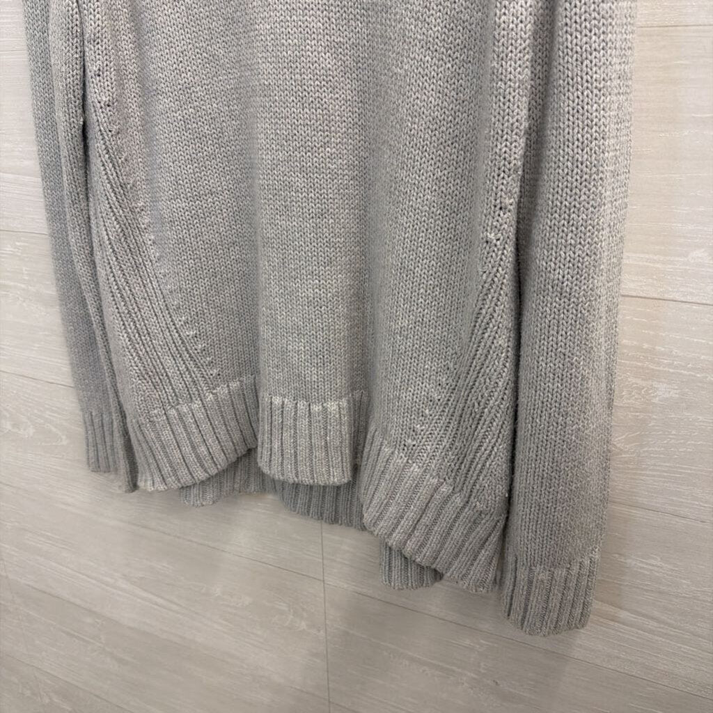 J. Crew 100% Cotton Grey Rollneck Sweater Large