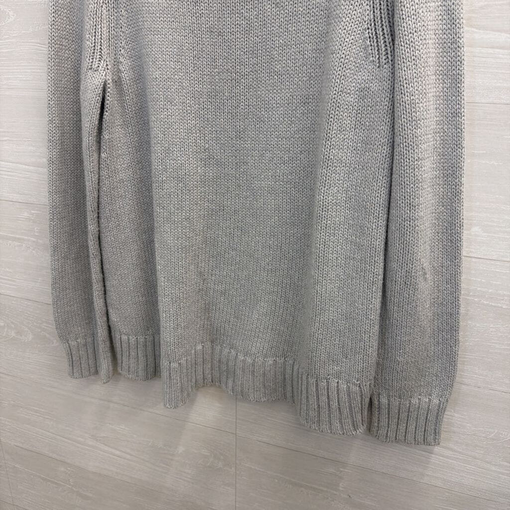 J. Crew 100% Cotton Grey Rollneck Sweater Large