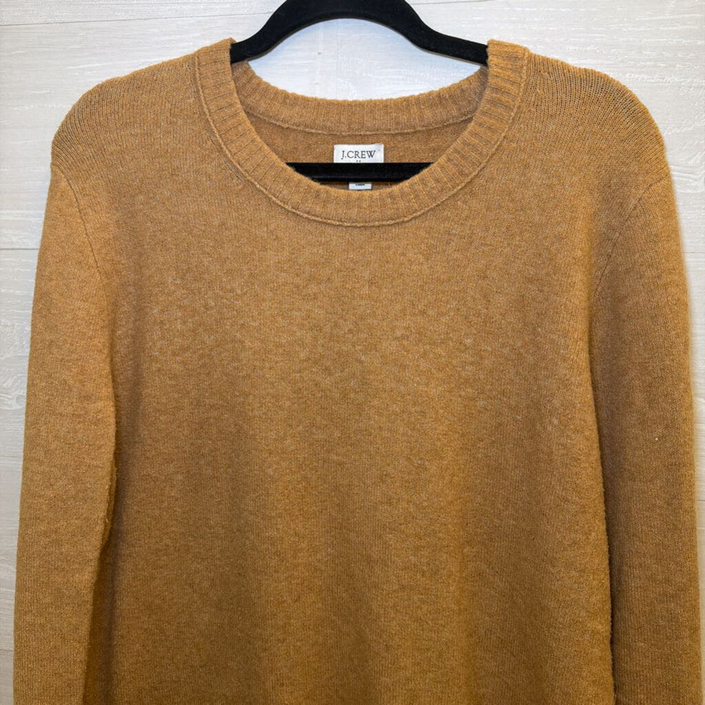 J. Crew Camel Scoop Neck Sweater Large