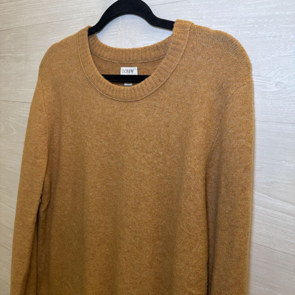 J. Crew Camel Scoop Neck Sweater Large