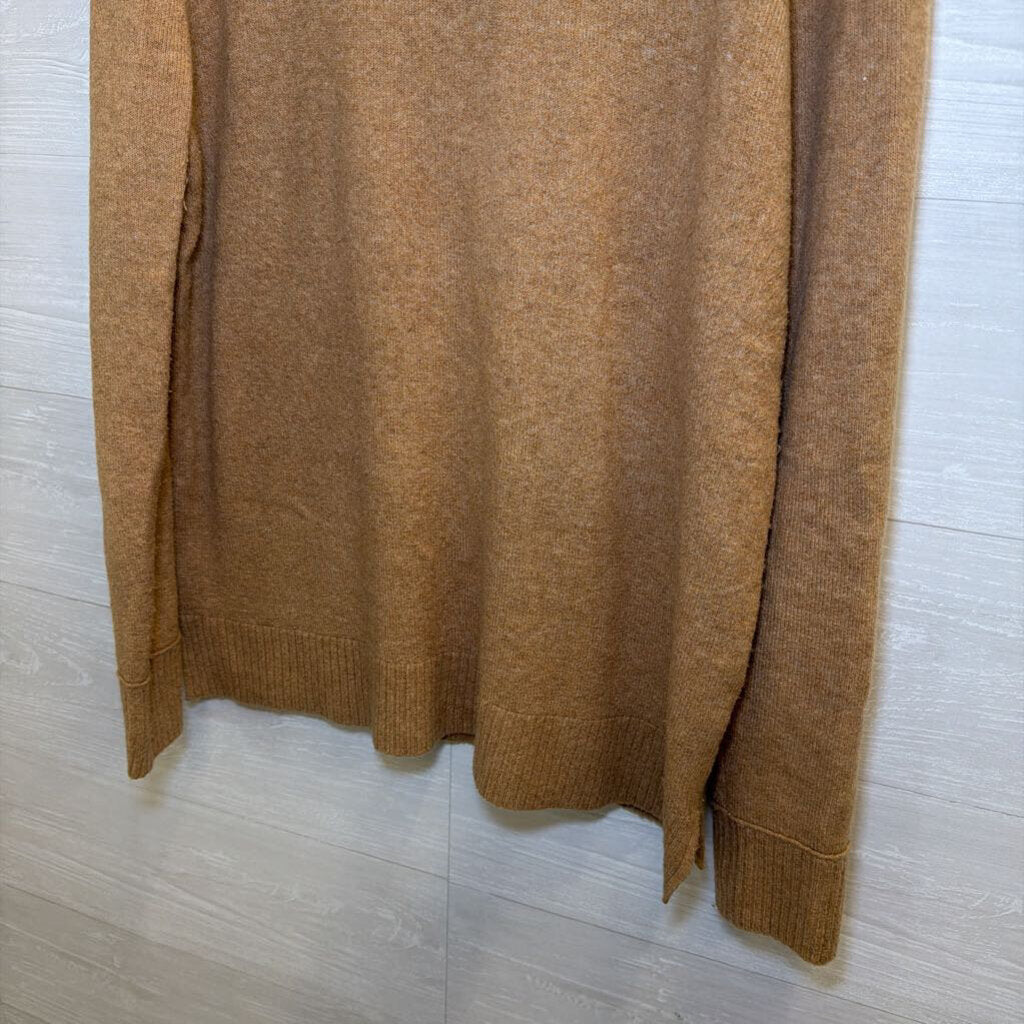 J. Crew Camel Scoop Neck Sweater Large
