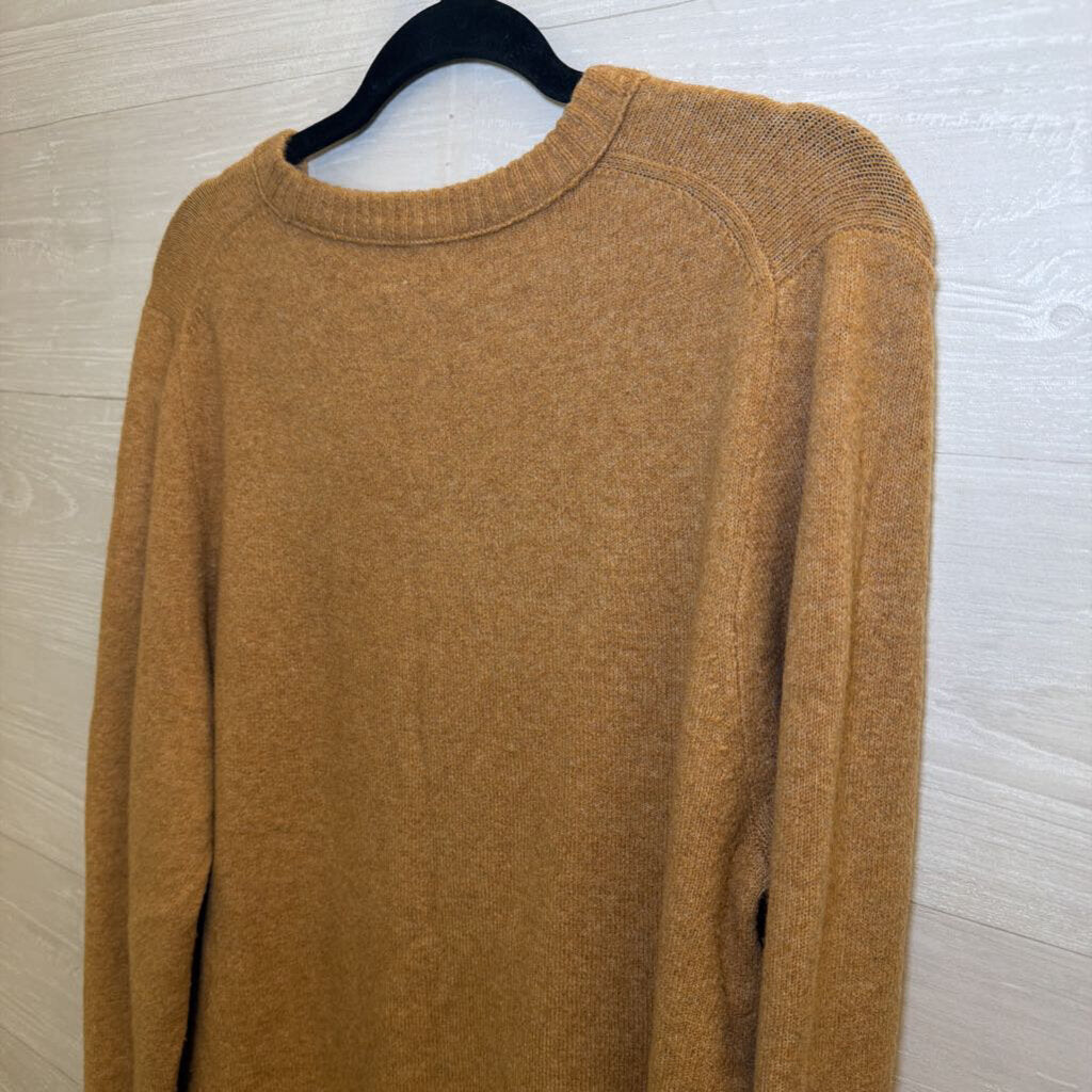 J. Crew Camel Scoop Neck Sweater Large