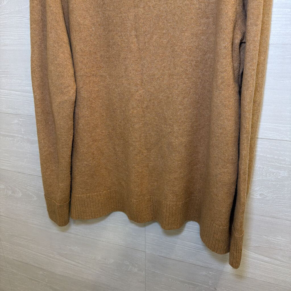 J. Crew Camel Scoop Neck Sweater Large
