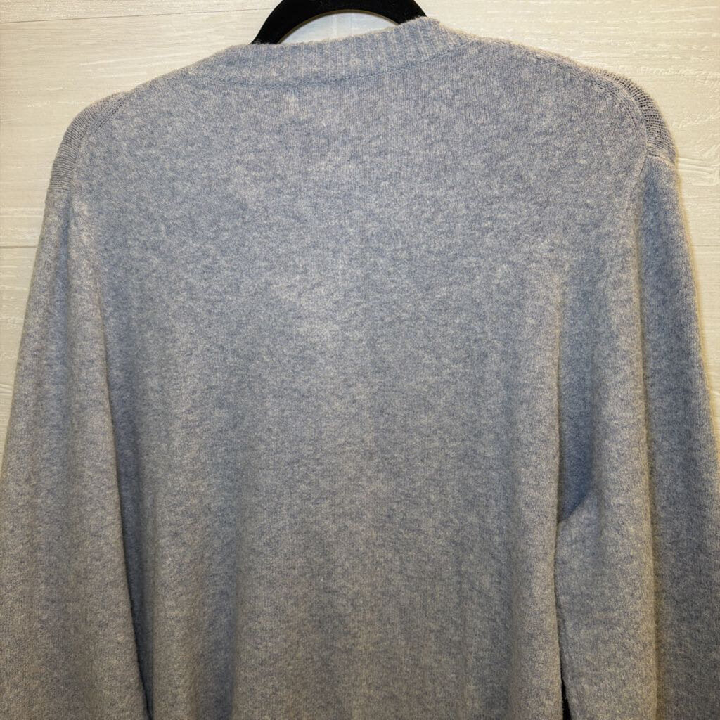 J. Crew Grey Cardigan Sweater Extra Large