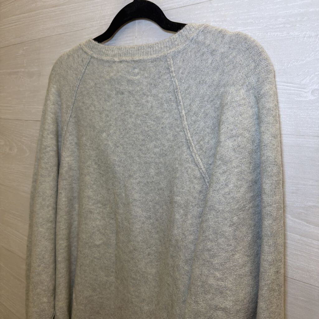 Lucky Brand Grey Button Henley Large